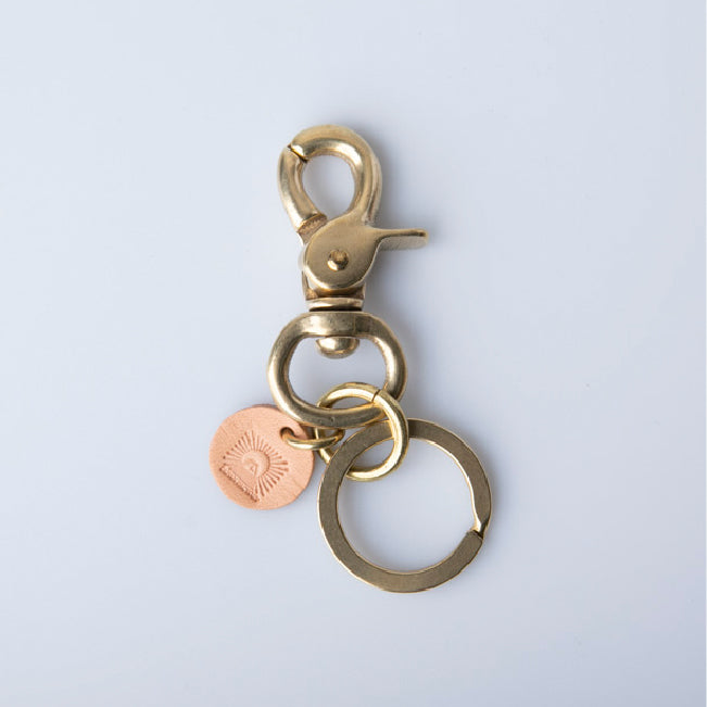 Brass key hot sale ring clip