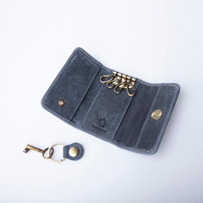 Key Case 4-key holder genuine leather Hallelujah