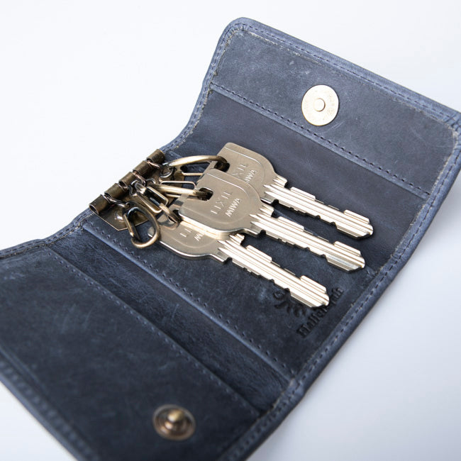Key Case 4-key holder genuine leather Hallelujah