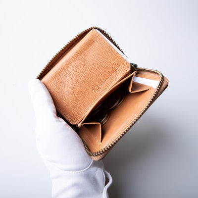 Libere trifold wallet mini genuine leather Mollis