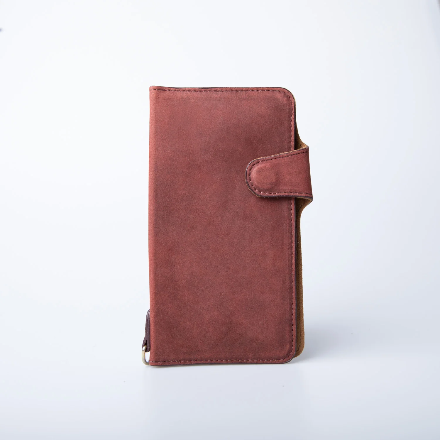 Mobile phone case flip type genuine leather Hallelujah iphone 15 